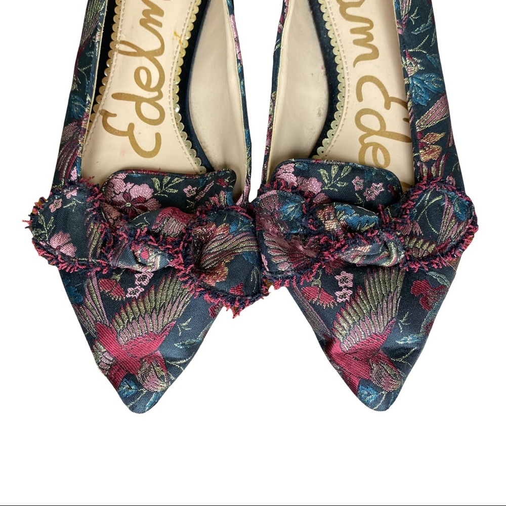 Sam Edelman Rochester Ballet Jacquard Flats 7.5 - Picture 2 of 12